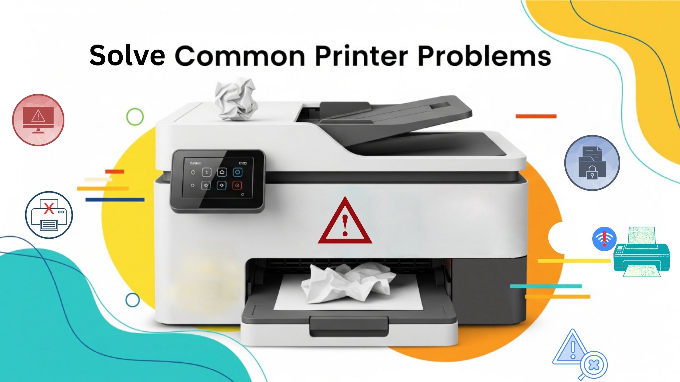 5 Common Printer Problems and How to Solve Them
